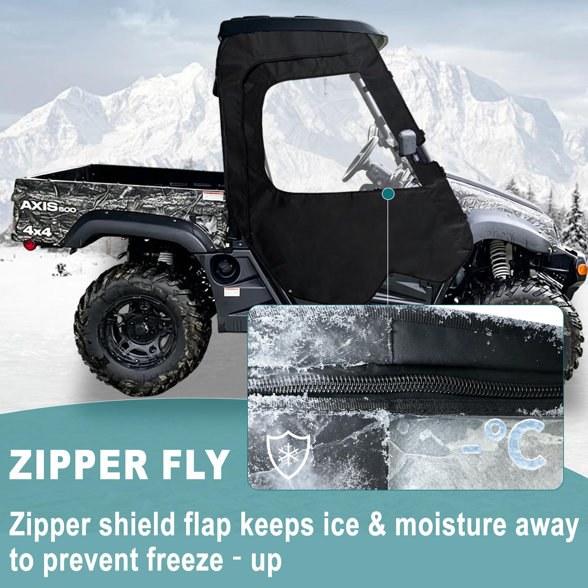 Amazon.com: QYMOTO Soft Upper Doors Side Doors Compatible with